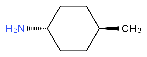 trans-4-Methylcyclohexyl amine_分子结构_CAS_2523-55-9)