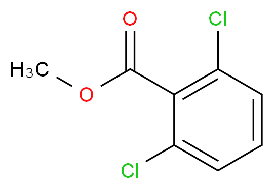 2,6-二氯苯甲酸甲酯_分子结构_CAS_14920-87-7)