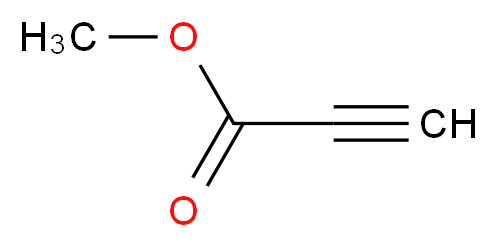 丙炔酸甲酯_分子结构_CAS_922-67-8)