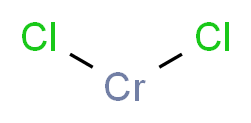 氯化铬(II)_分子结构_CAS_10049-05-5)