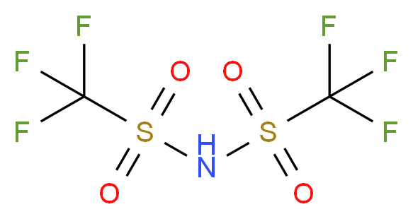 1,1,1-trifluoro-N-trifluoromethanesulfonylmethanesulfonamide_分子结构_CAS_82113-65-3