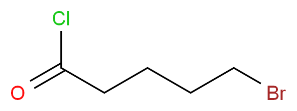 5-bromopentanoyl chloride_分子结构_CAS_4509-90-4