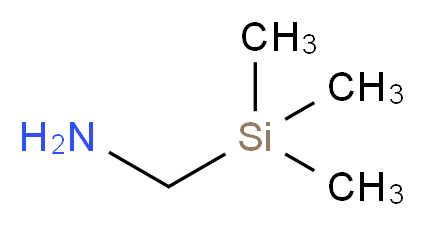(aminomethyl)trimethylsilane_分子结构_CAS_18166-02-4