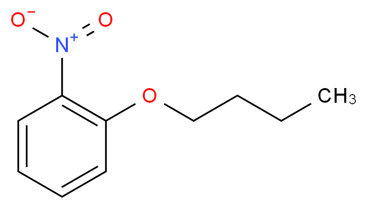 o-BUTOXYNITROBENZENE_分子结构_CAS_7252-51-9)
