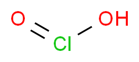 Chlorous acid_分子结构_CAS_13898-47-0)