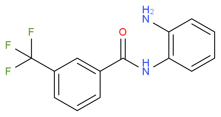 N-(2-Aminophenyl)-3-(trifluoromethyl)benzamide_分子结构_CAS_)