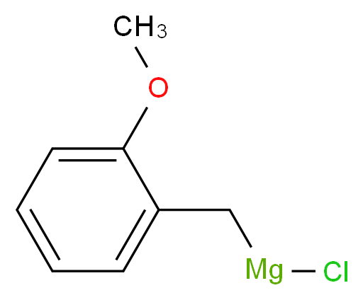 chloro[(2-methoxyphenyl)methyl]magnesium_分子结构_CAS_480438-46-8