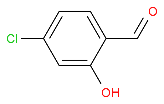 4-Chloro-2-hydroxybenzaldehyde_分子结构_CAS_2420-26-0)