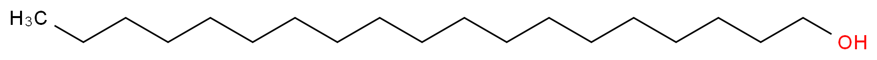 nonadecan-1-ol_分子结构_CAS_1454-84-8