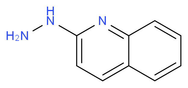 2-Hydrazinoquinoline_分子结构_CAS_15793-77-8)