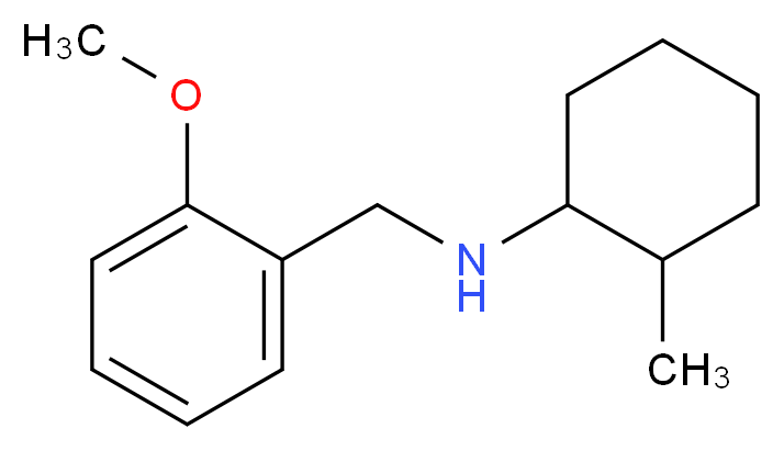 (2-methoxybenzyl)(2-methylcyclohexyl)amine_分子结构_CAS_355382-41-1)