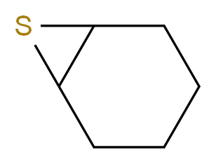 7-thiabicyclo[4.1.0]heptane_分子结构_CAS_286-28-2