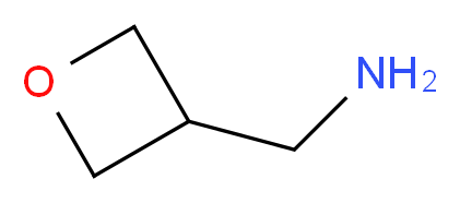 Oxetan-3-ylmethanamine_分子结构_CAS_6246/5/5)