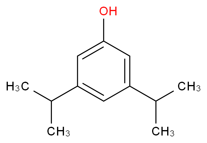 3,5-Diisopropylphenol_分子结构_CAS_26886-05-5)