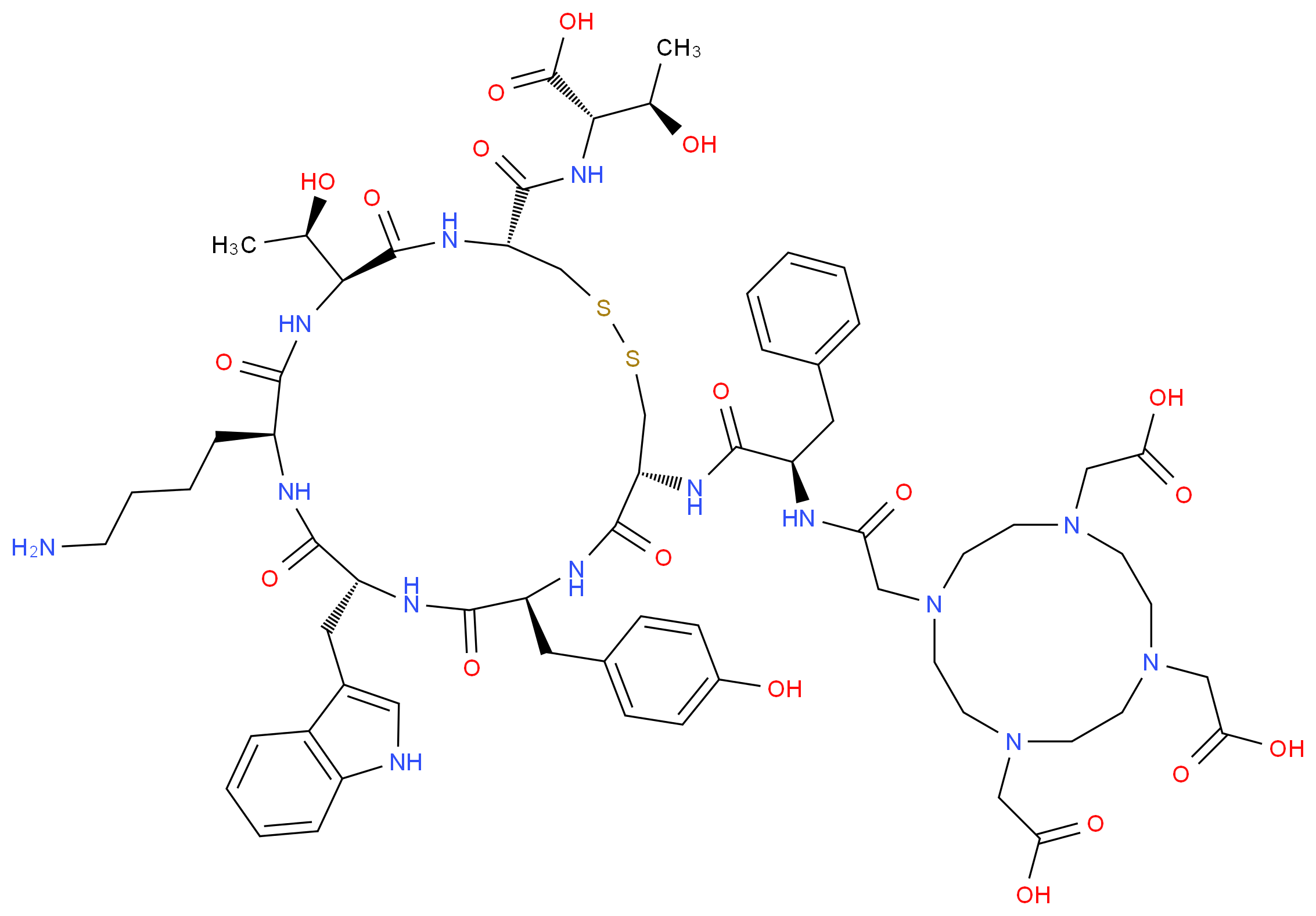 DOTA-TATE_分子结构_CAS_177943-89-4)