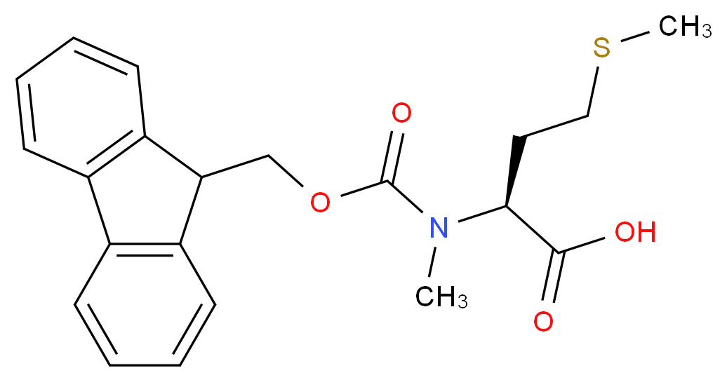 Fmoc-N-Me-L-Met-OH_分子结构_CAS_84000-12-4)