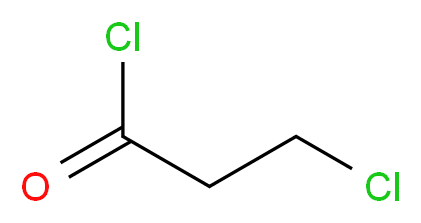 3-Chloropropanoyl chloride_分子结构_CAS_)