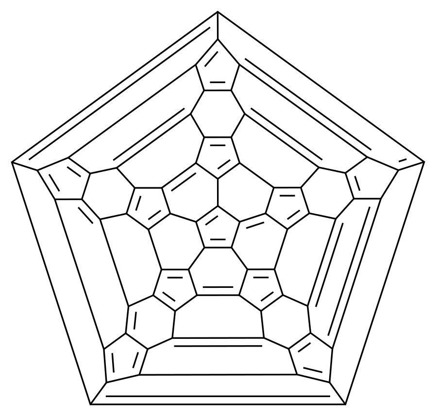 Fullerene powder_分子结构_CAS_115383-22-7)