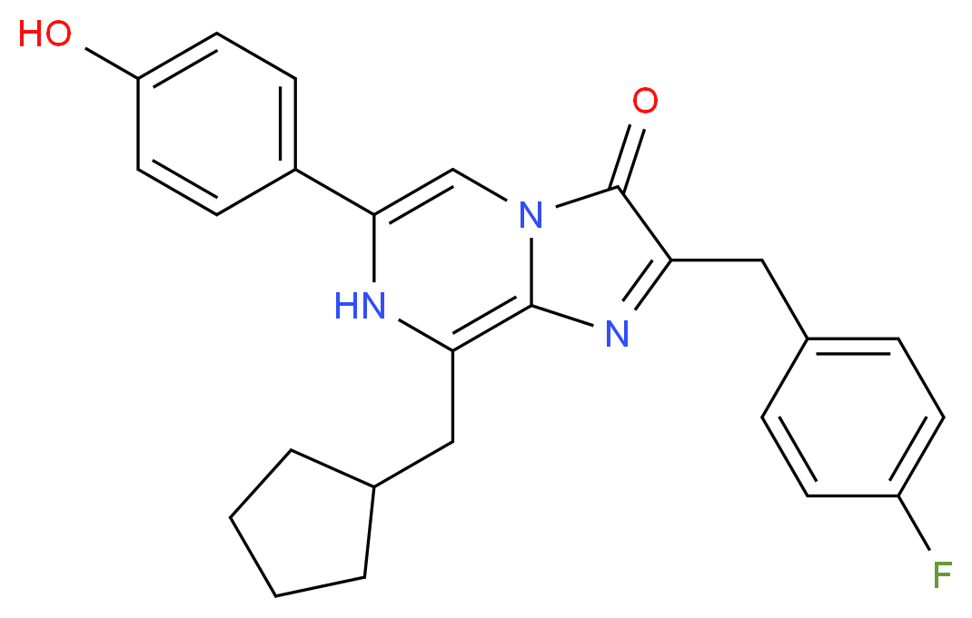Coelenterazine fcp_分子结构_CAS_123437-33-2)