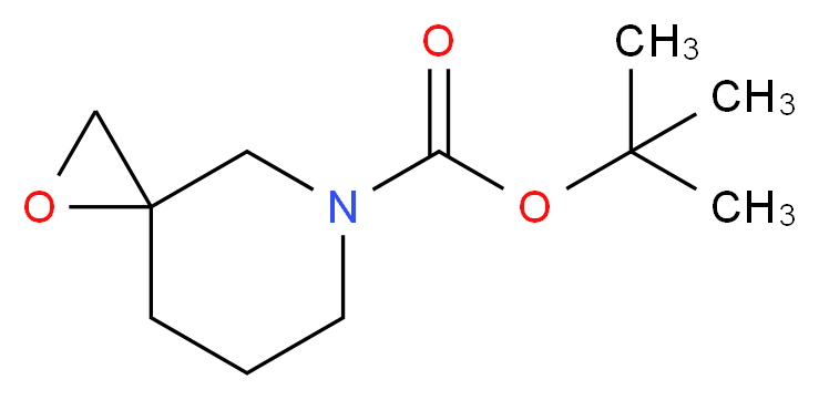 tert-Butyl 1-oxa-5-azaspiro-[2,5]octane-5-carboxylate_分子结构_CAS_276872-90-3)