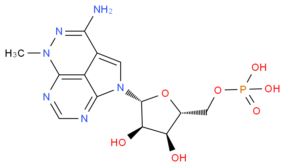 Triciribine phosphate _分子结构_CAS_61966-08-3)
