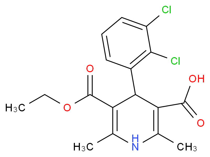 O-Desmethyl Felodipine_分子结构_CAS_150131-21-8)