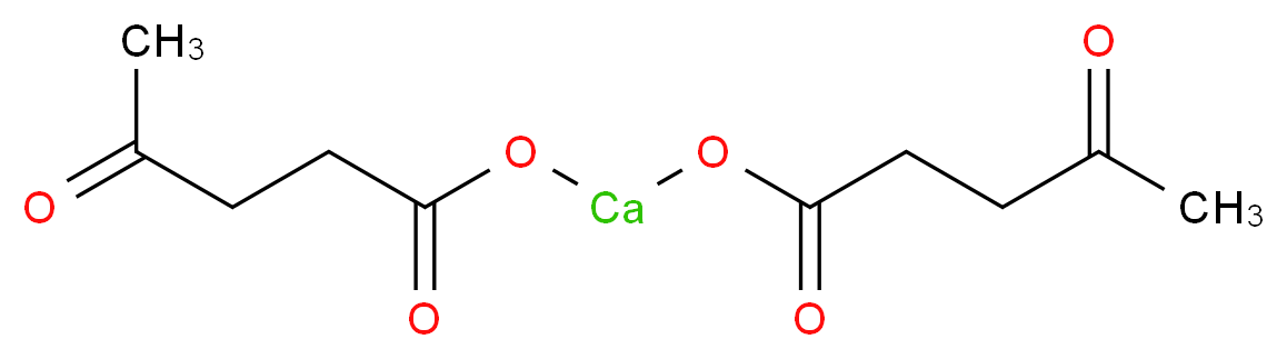 Calcium levulinate dihydrate_分子结构_CAS_5743-49-7)