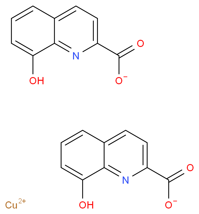 COPPER 8-HYDROXYQUINOLATE_分子结构_CAS_10380-28-6)