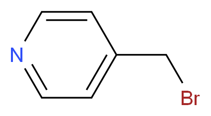 4-(Bromomethyl)pyridine_分子结构_CAS_54751-01-8)