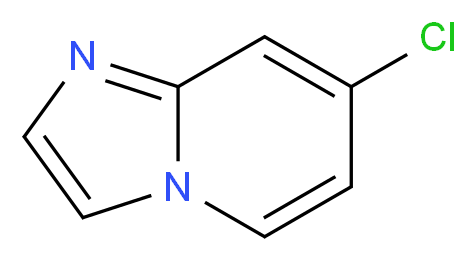 7-Chloroimidazo[1,2-a]pyridine_分子结构_CAS_4532-25-6)