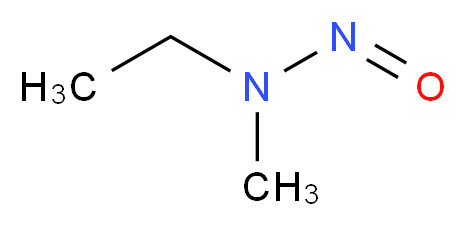 ethyl(methyl)nitrosoamine_分子结构_CAS_10595-95-6