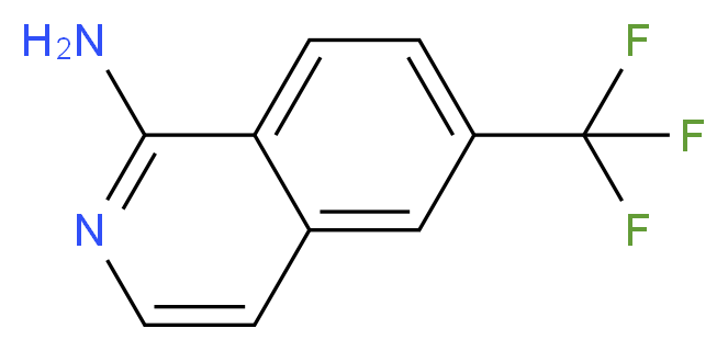 6-(trifluoromethyl)isoquinolin-1-amine_分子结构_CAS_1196157-31-9)