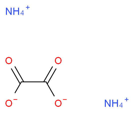 diammonium oxalate_分子结构_CAS_1113-38-8