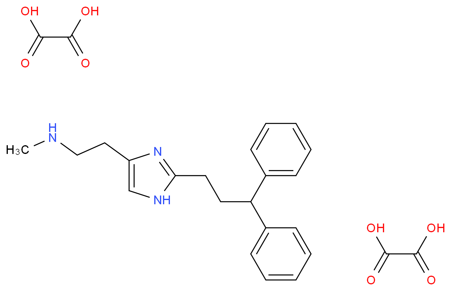 N-methylhistaprodifen 二草酸盐_分子结构_CAS_270079-48-6)