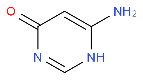 6-amino-1,4-dihydropyrimidin-4-one_分子结构_CAS_1193-22-2