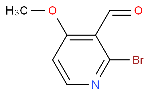 2-bromo-4-methoxynicotinaldehyde_分子结构_CAS_1060805-12-0)