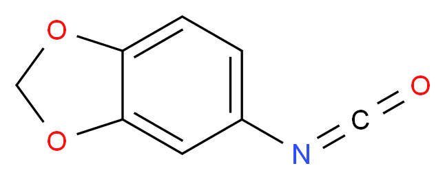 5-isocyanato-2H-1,3-benzodioxole_分子结构_CAS_)