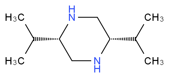 (2S,5S)-2,5-DIISOPROPYL-PIPERAZINE_分子结构_CAS_114409-91-5)