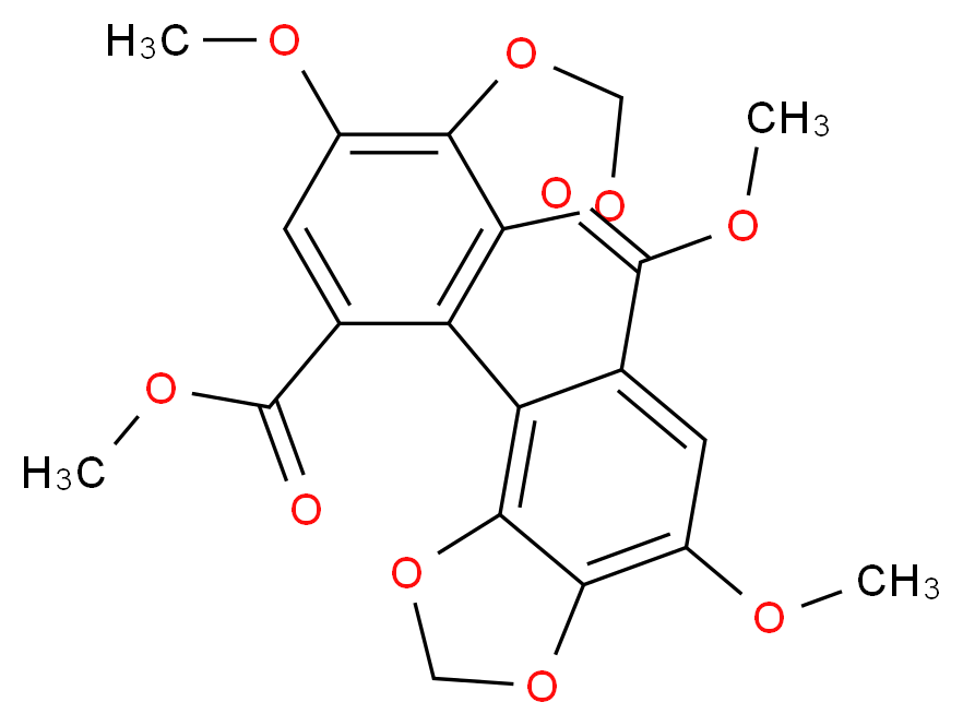 Bifendatatum_分子结构_CAS_73536-69-3)