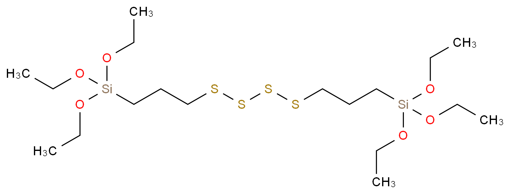 Bis[3-(triethoxysilyl)propyl]tetrasulfide_分子结构_CAS_40372-72-3)