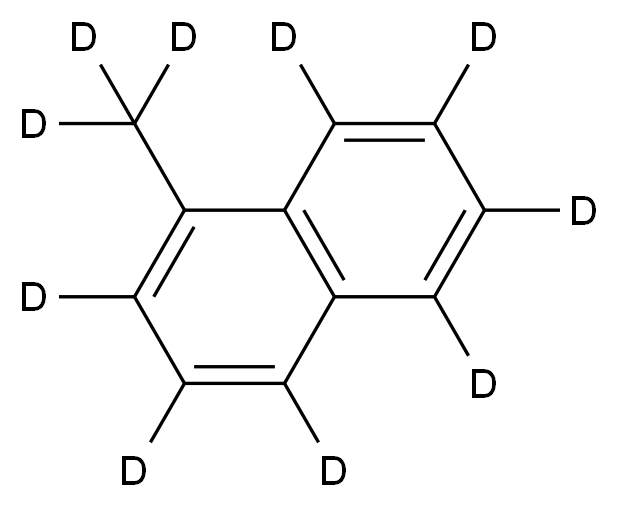 1-(<sup>2</sup>H<sub>3</sub>)methyl(<sup>2</sup>H<sub>7</sub>)naphthalene_分子结构_CAS_38072-94-5