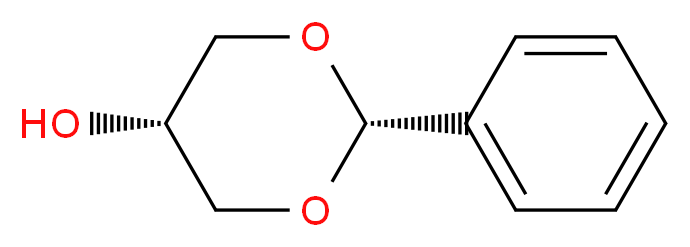 cis-1,3-O-Benzylideneglycerol_分子结构_CAS_4141-19-9)