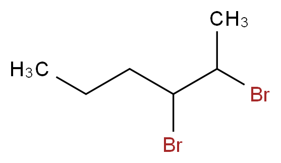 2,3-dibromohexane_分子结构_CAS_6423-02-5