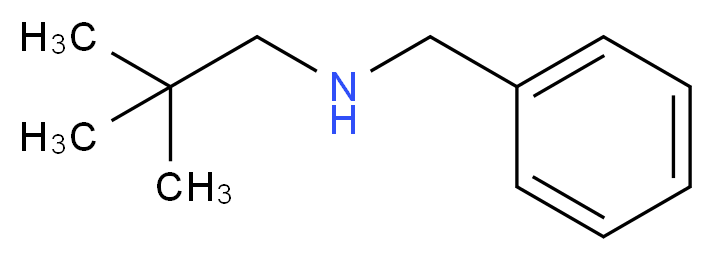 benzyl(2,2-dimethylpropyl)amine_分子结构_CAS_)