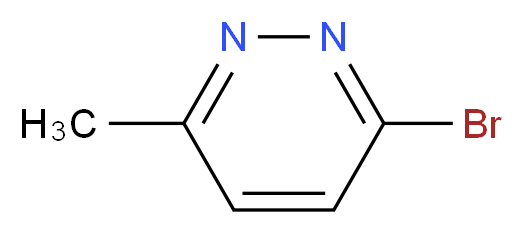 3-Bromo-6-methylpyridazine_分子结构_CAS_65202-58-6)