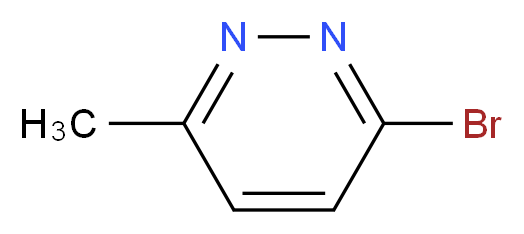 3-bromo-6-methylpyridazine_分子结构_CAS_65202-58-6