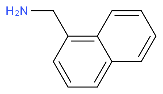 1-(Aminomethyl)naphthalene_分子结构_CAS_118-31-0)