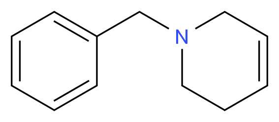 1-benzyl-1,2,3,6-tetrahydropyridine_分子结构_CAS_40240-12-8