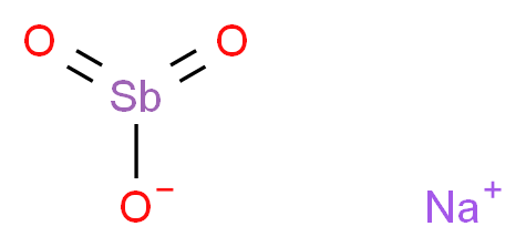 sodium oxostibinate_分子结构_CAS_15432-85-6