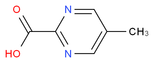 5-Methylpyrimidine-2-carboxylic acid_分子结构_CAS_99420-75-4)